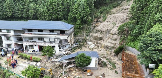 Sesuvy bahna po tajfunu Gaemi si v jihovýchodní Číně vyžádaly 11 obětí