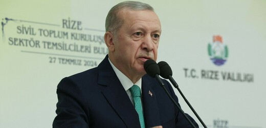 Erdogan řekl, že Turecko by mohlo vojensky zakročit na pomoc Palestincům