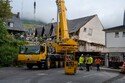 V západoněmeckém Krövu se zřítil hotel, jeden člověk je mrtvý