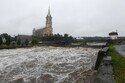 Hasiči v kvůli povodním evakuovali na Jesenicku 120 lidí