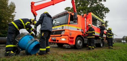 Veselí nad Moravou je připravené na stoletou vodu, koryto je plné po okraj