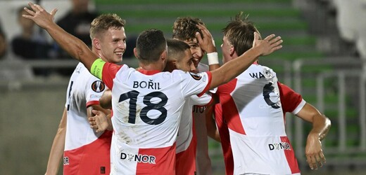 Fotbalisté Slavie vstoupili do Evropské ligy výhrou 2:0 v Razgradu