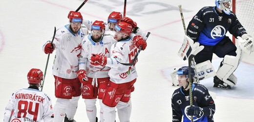 Hokejisté Plzně porazili Třinec 4:3 v prodloužení a vyhráli popáté v řadě