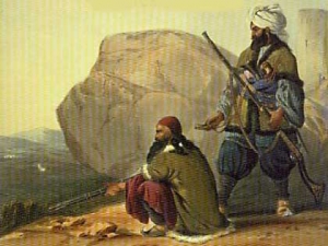 Nedobytná země. Kresba Afghánců v 19. století.