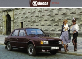 Škoda 120 s nejlepší výbavou GLS po modernizaci v roce 1984.