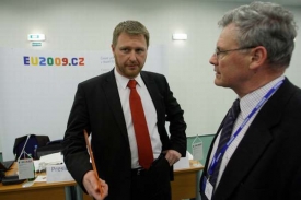 Jakub Dürr (vlevo) chce v roli ministra pokračovat v započaté práci.