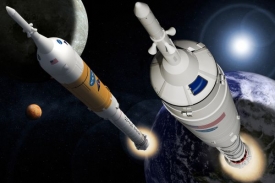 Dosluhující raketoplány by měly nahradit rakety Ares a loď Orion.