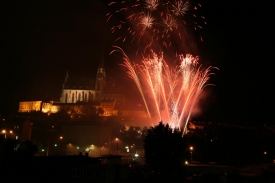 Světla nad Brnem.