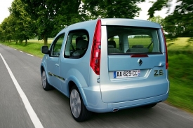 Legrační Renault Kangoo be-bop se stane elektrickým průkopníkem.