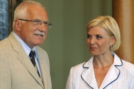 Ministryně Kovářová v úterý hovořila s prezidentem Klausem.