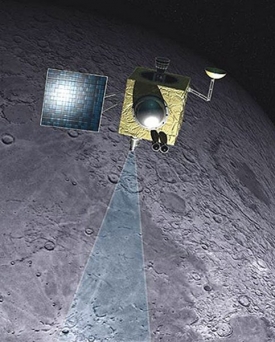 Sonda byla vybavena spektrometry pro analýzu měsíčního povrchu.