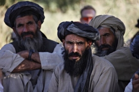 Lokální vůdci v provincii Kandahár.