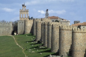 Ávila se nachází v oblasti Castile-Leon ve Španělsku.