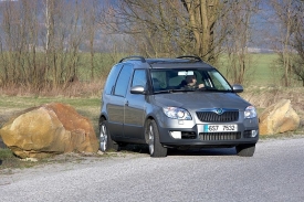 Škoda Roomster vévodí segmentu MPV.