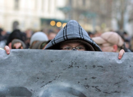 Odpůrců rasismu se nakonec sešlo méně, než organizátoři čekali.