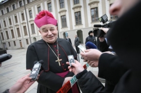Nově jmenovaný pražský arcibiskup Dominik Duka