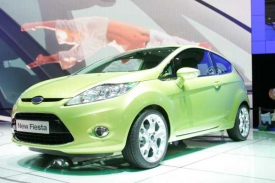 Nový Ford Fiesta zaujal tvarem karoserie.