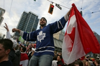 Zlato slavily ve Vancouveru také Javorové listy z Toronta.