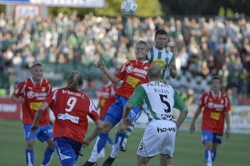 Plzeň v zápase proti Bohemians 1905