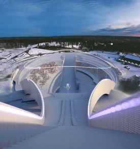 Skokanský můstek Holmenkollen se radikálně promění.