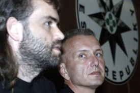 Robert Šlachta (vpravo) a Jiří Komorous.