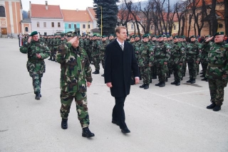 Návrat slovenských jednotek z Balkánu (Rožňava).