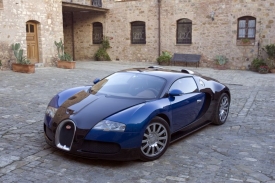 Bugatti Veyron, nejdražší auto v Česku.